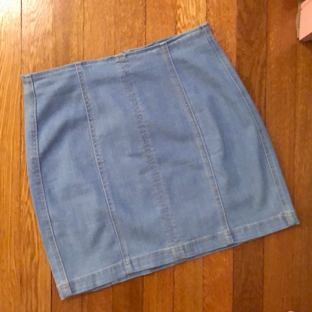 Kendall and Kylie denim skirt